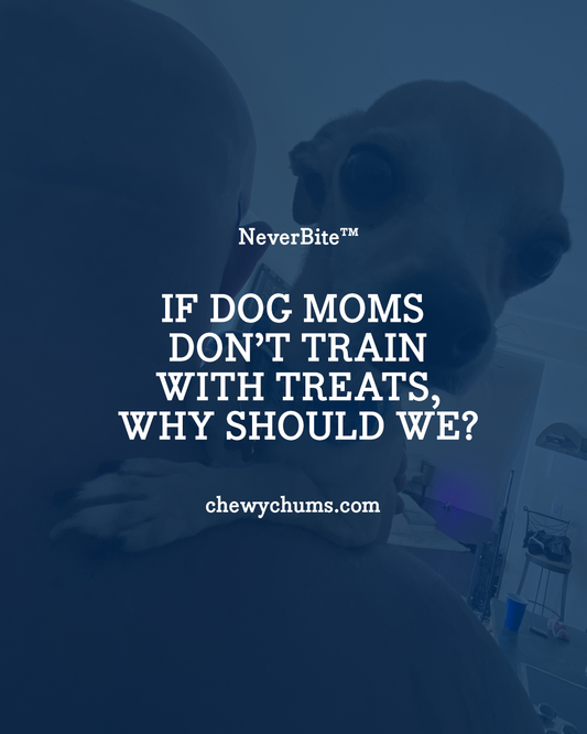 Chewy Chums Blog If Dog Moms Don’t Train with Treats, Why Should We?