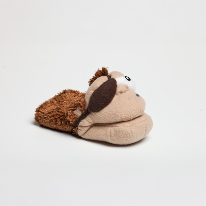 chewy chums neverbite pirate monkey plush dog toy puppet with silicon inside